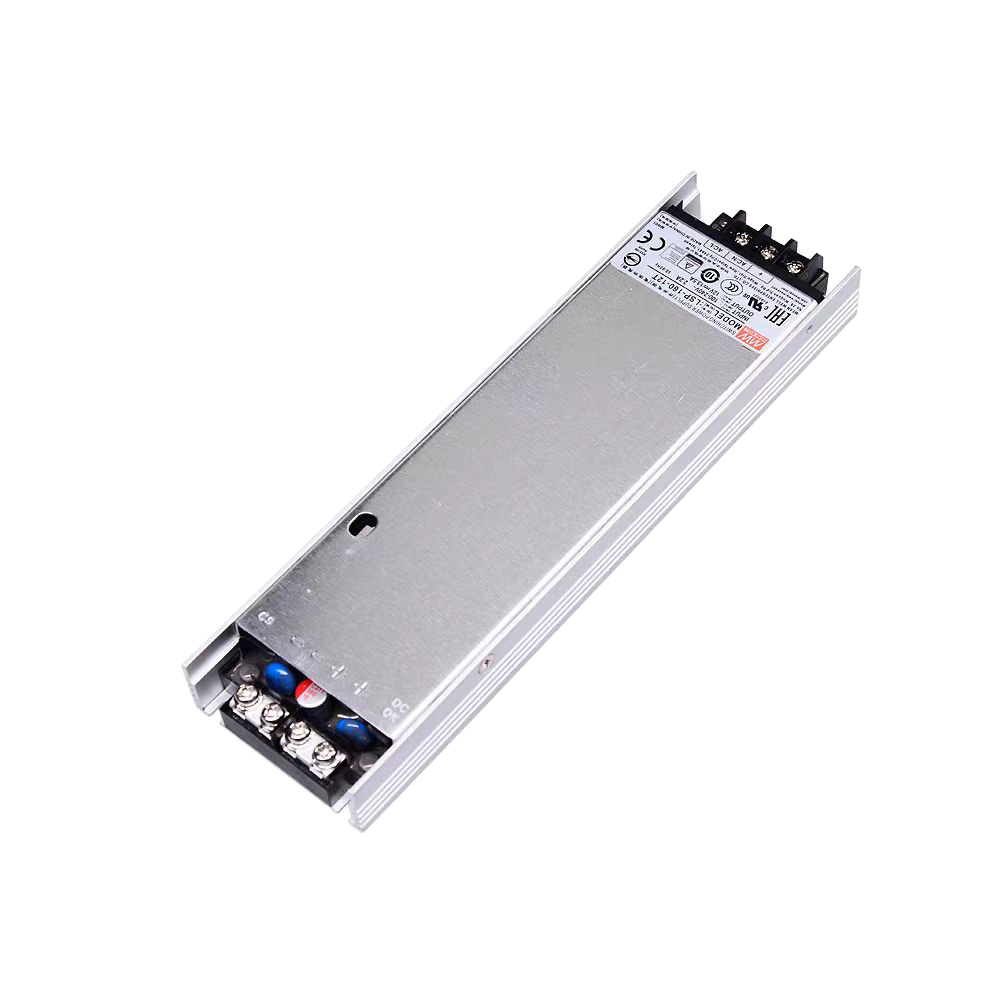 明纬电源LSP-160-24显示屏用3.3V4.2V5V12V24V36V48V超薄PFC功能电源