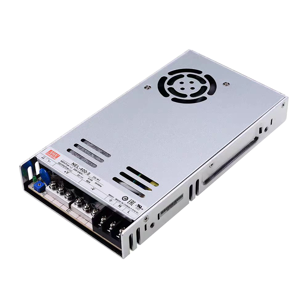 明纬电源NEL-400显示屏用400W单组输出防潮开关电源NEL-400-2.8 NEL-400-4.2 NEL-400-5