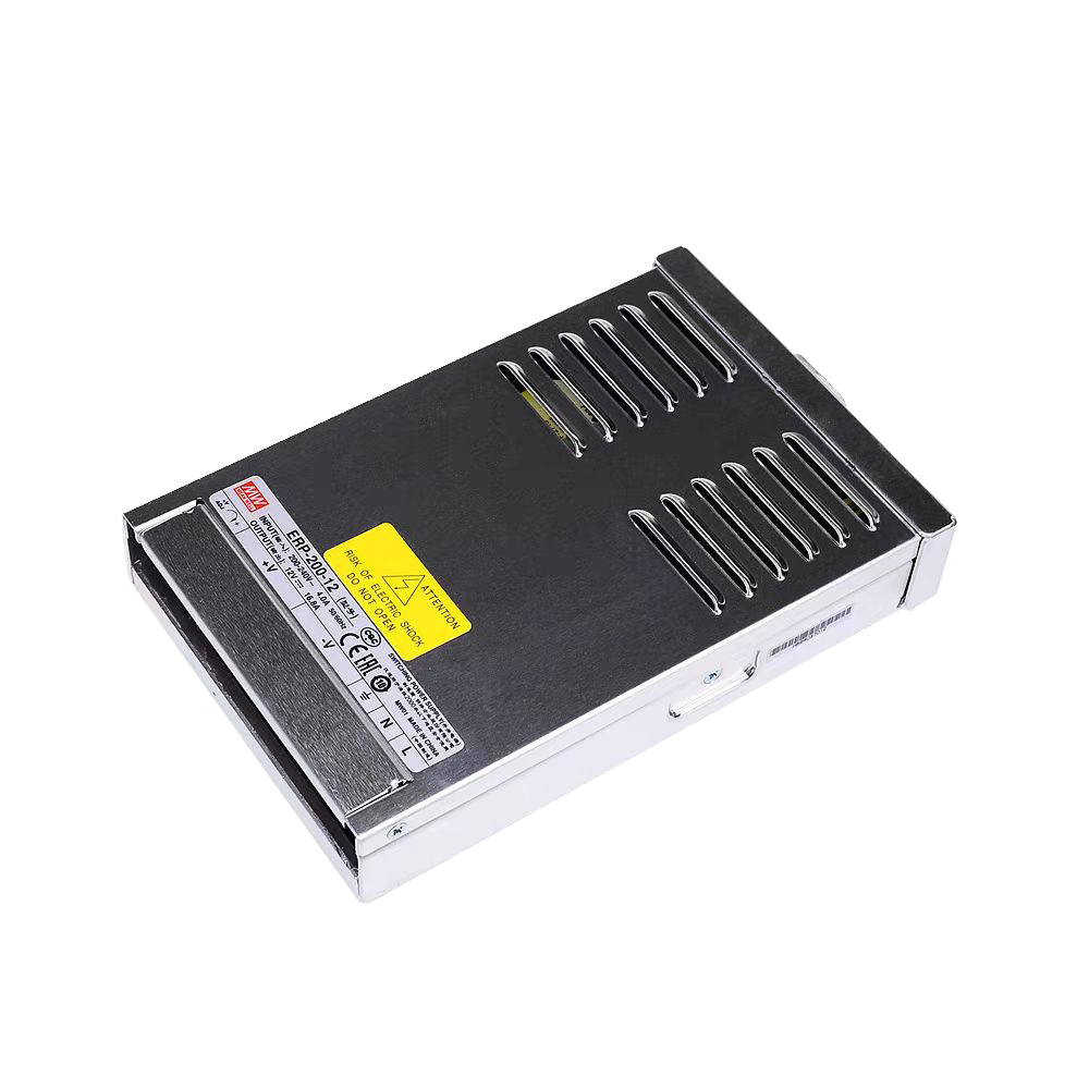 台湾明纬电源ERP-200-12显示屏用200W单组输出ERP-200-24封闭型开关电源12V24V