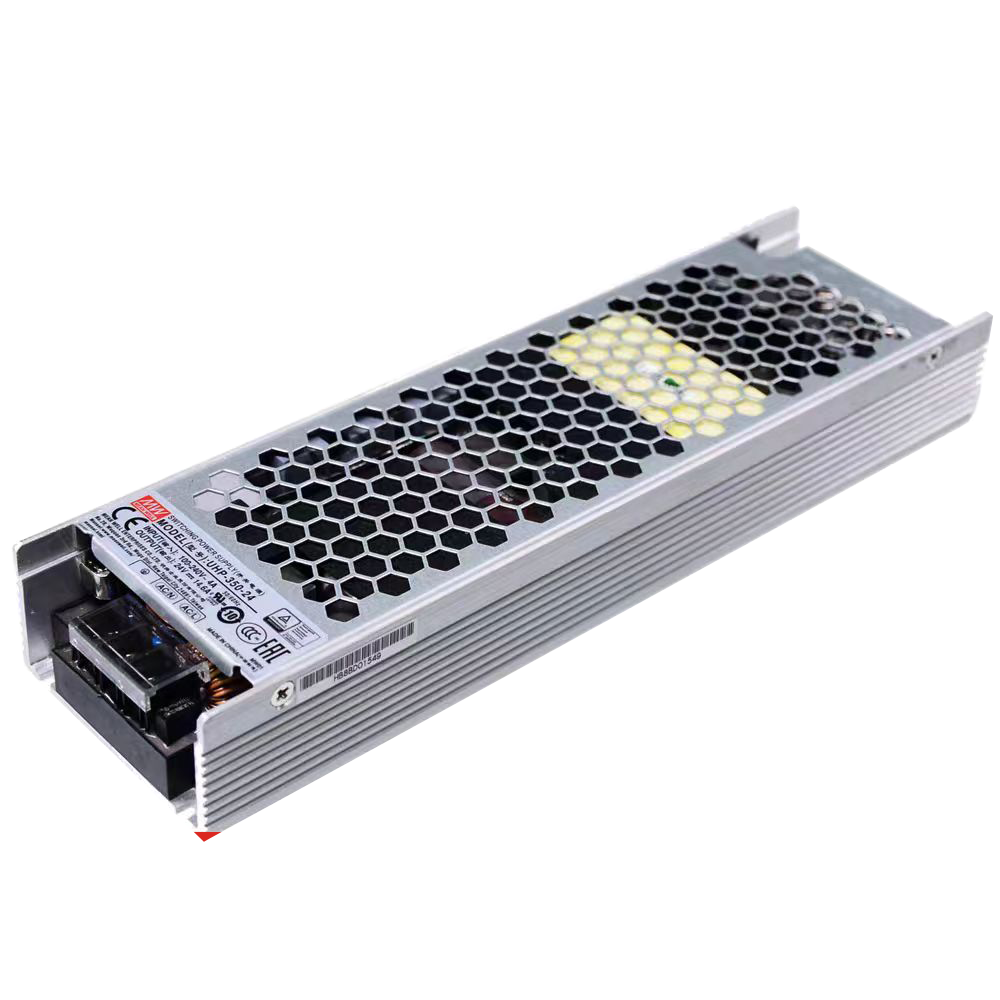 明纬电源UHP-350-24超薄型PFC高效显示屏工业电源3.3V5V12V24V36V48V