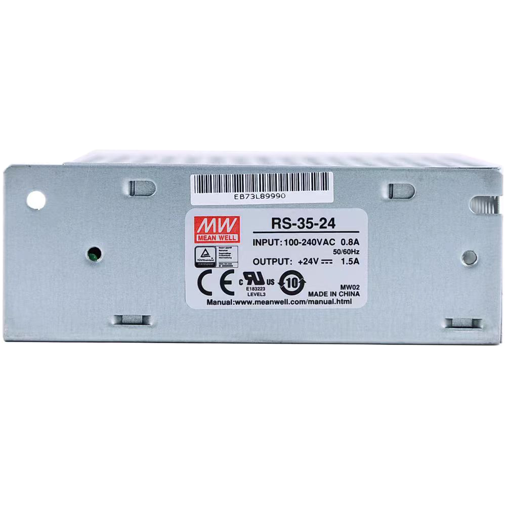 RS-35-24明纬电源RS-35-12单组输出开关电源RS-35-48电气设备电源供应器RS-35-3.3/RS-35-5/RS-35-15