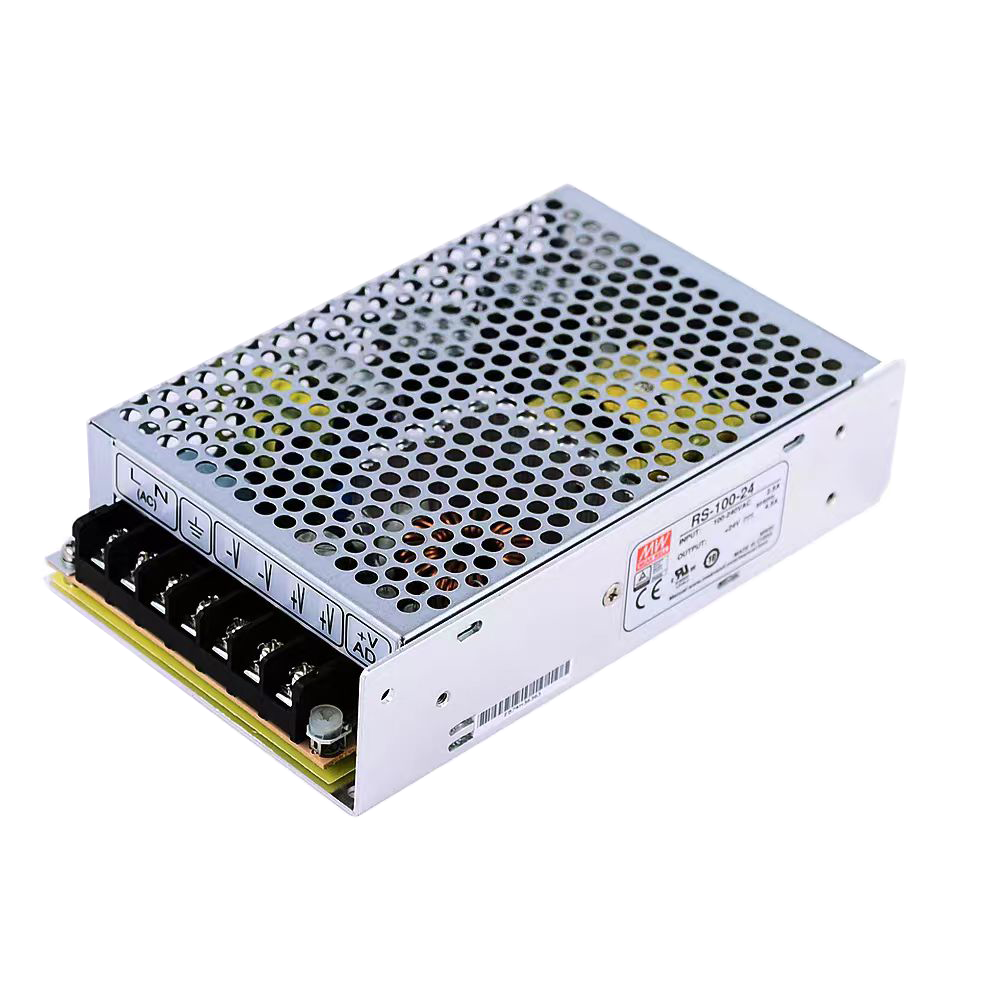 台湾明纬电源RS-100-24单组输出机壳型开关电源RS-100-12/RS-100-15/RS-100-5/RS-100-48/RS-100-3.3