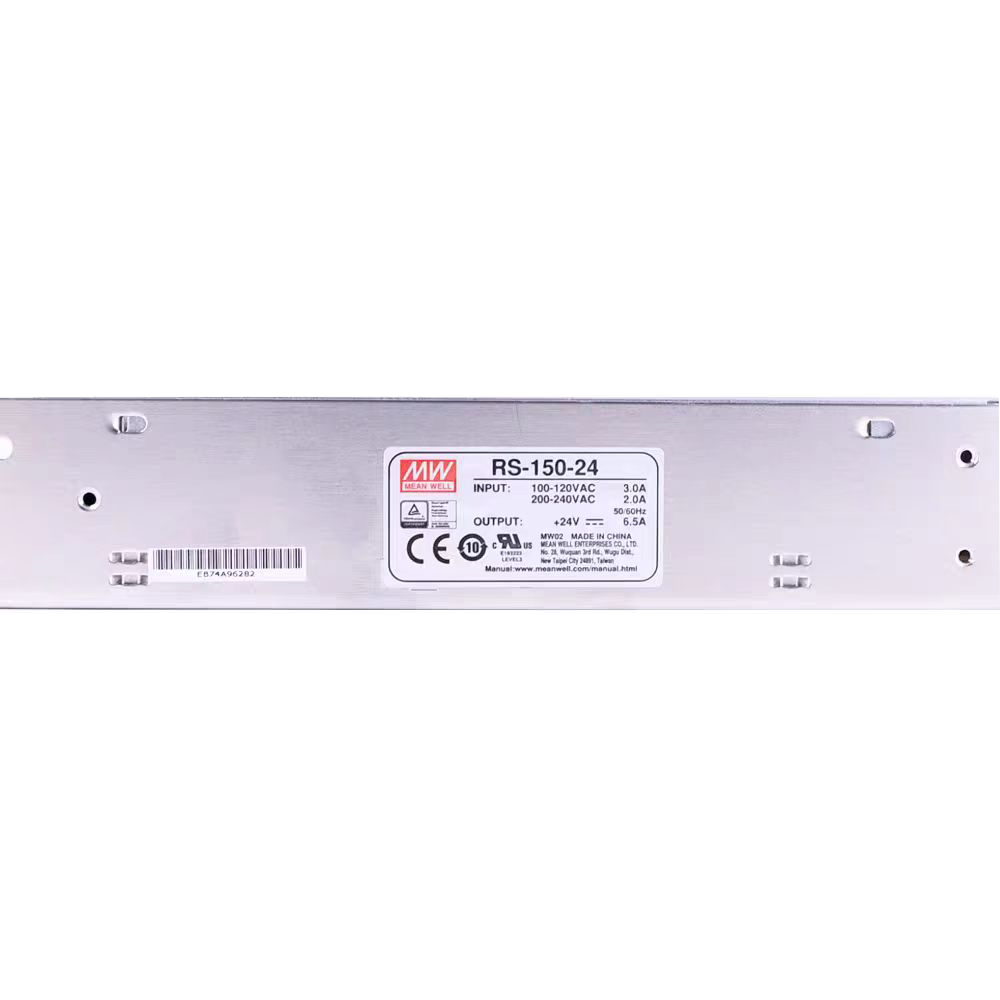 RS-150-24台湾明纬开关电源150W单路输出RS-150-12工业电源RS-150-3.3/RS-150-5/RS-150-15/RS-150-48