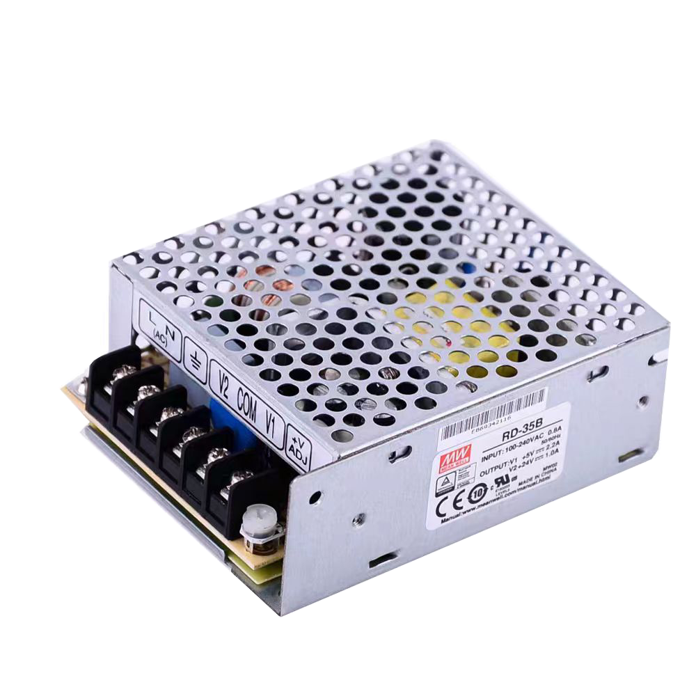 明纬开关电源35W双路双组输出RD-35A直流电源RD-35B/RD-3513原装