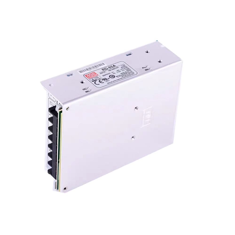 台湾明纬电源RD-65A双路双组输出RD-65B开关电源5V12V24V工业电源