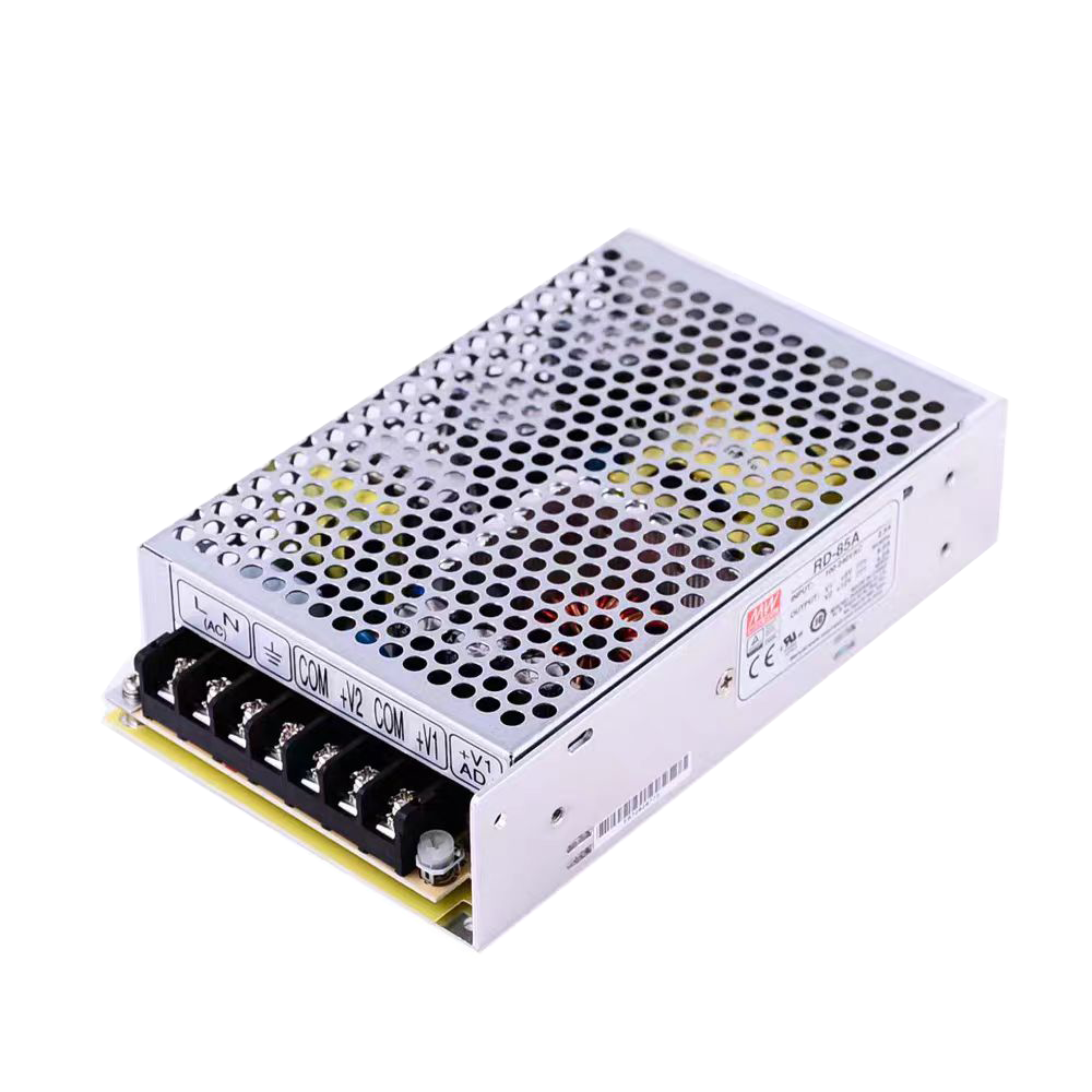 台湾明纬电源RD-85A双路双组输出RD-85B开关电源5V12V24V工业电源