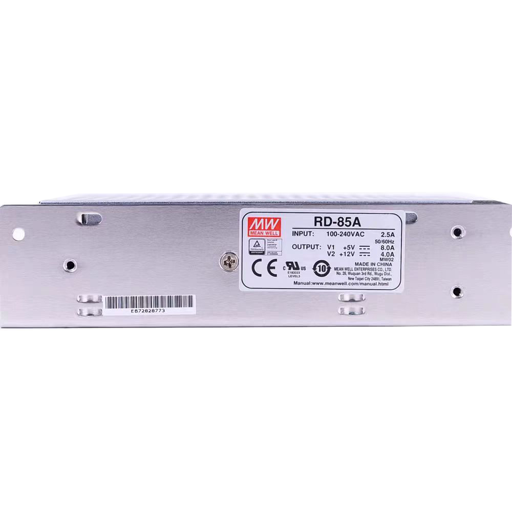 台湾明纬电源RD-85A双路双组输出RD-85B开关电源5V12V24V工业电源