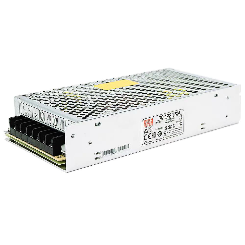 明纬电源RD-125-A双路双组输出开关电源RD-125-B/RD-125-1224/RD-125-1248/RD-125-2448/RD-125-2412/RD-125-4812/RD-125-4824