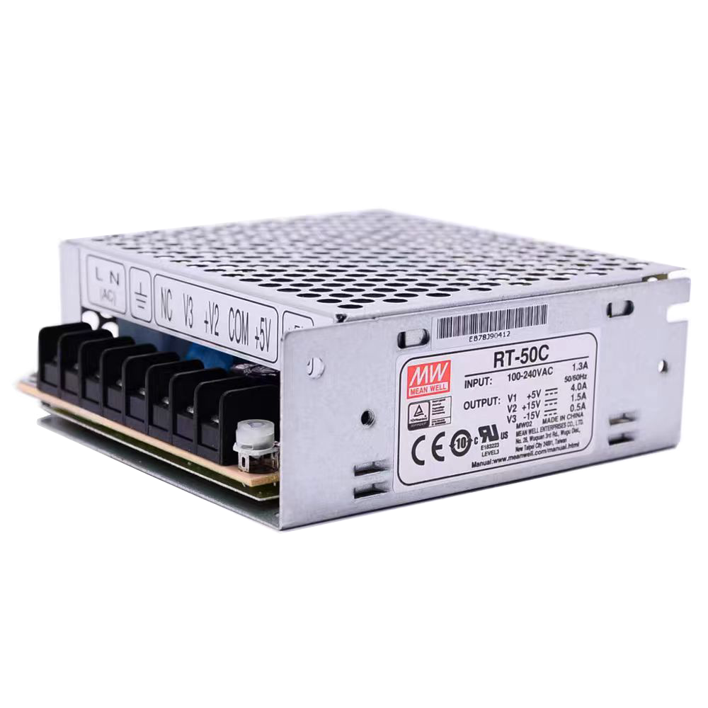 明纬电源RT-50A/RT-50B/RT-50C/RT-50D多组输出50w三路开关电源5V12V15V24V