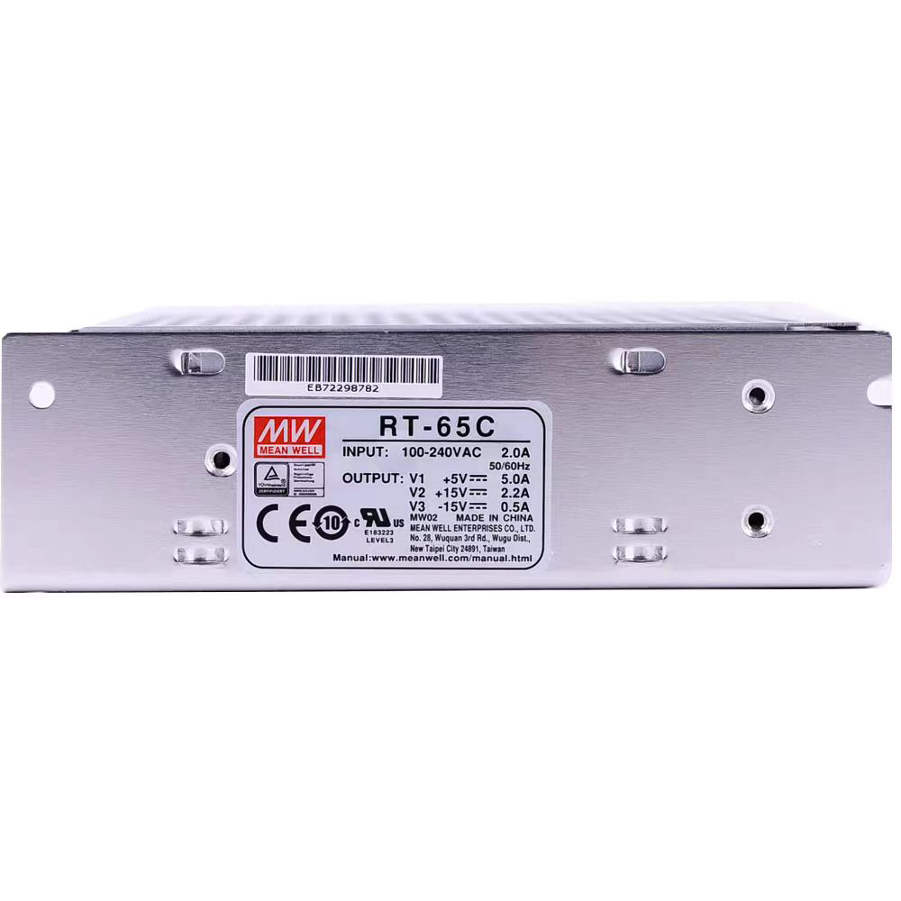 明纬原装RT-65A/RT-65B/RT-65C/RT-65D三组输出65w开关电源5V12V15V24V