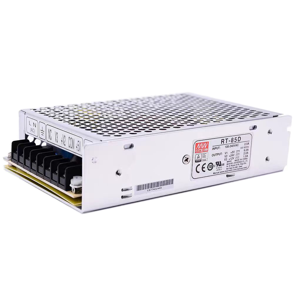 明纬开关电源RT-85A/RT-85B/RT-85C/RT-85D三组输出直流电源5V12V15V24V
