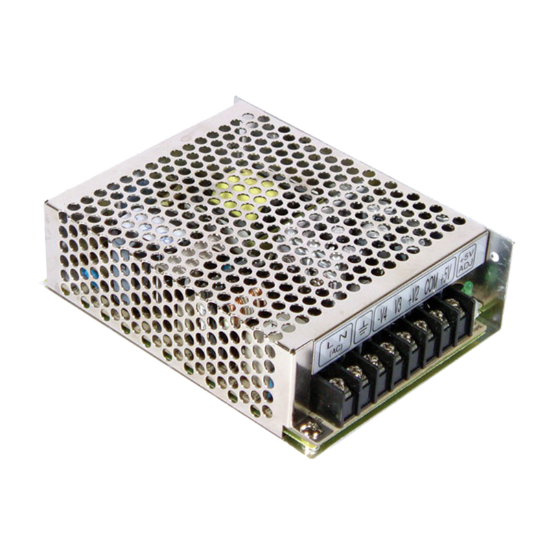 明纬电源RQ-65B/RQ-65C/RQ-65D四组多路输出65W开关电源5V12V15V24V原装