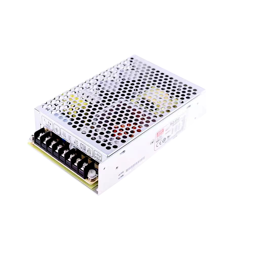 明纬电源RQ-85B/RQ-85C/RQ-85D四组多路输出85W开关直流电源5V12V15V24V