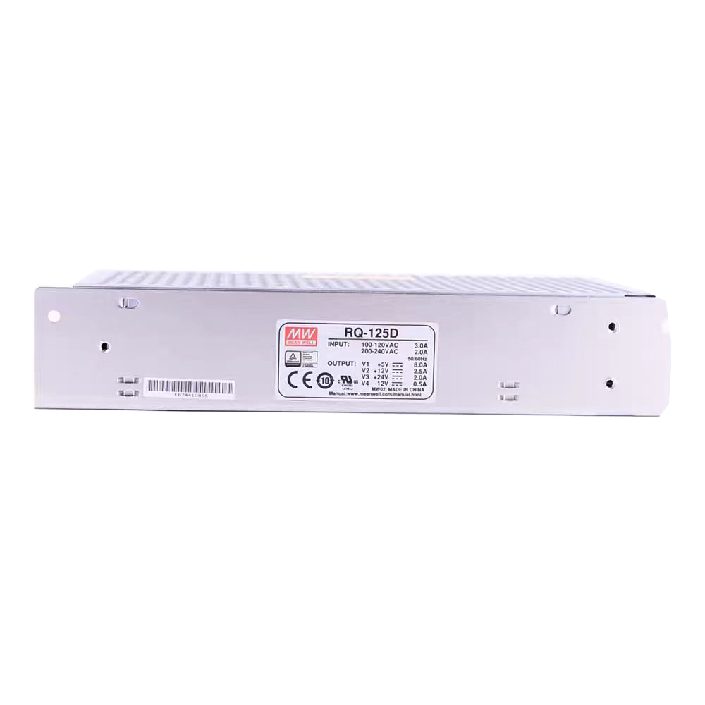 明纬电源RQ-125B/RQ-125C/RQ-125D四组多路输出125W开关电源5V12V15V24V