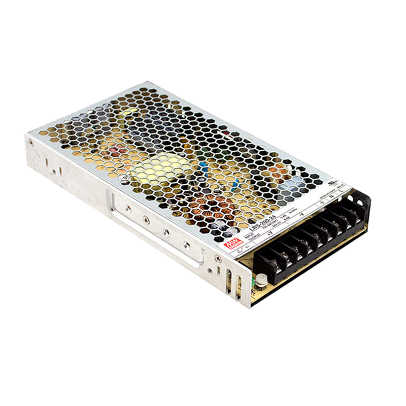 台湾明纬开关电源LRS-200-12工业电源供应器24v机壳型LRS-200-24/LRS-200-3.3/LRS-200-4.2/LRS-200-5/LRS-200-15/LRS-200-36/LRS-200-48