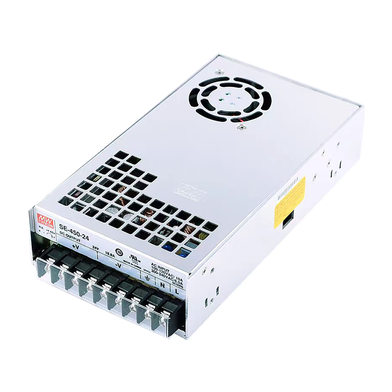 台湾明纬450W开关电源SE-450-24单组输出高功率工业电源SE-450-48/SE-450-3.3/SE-450-5/SE-450-12/SE-450-15/SE-450-36