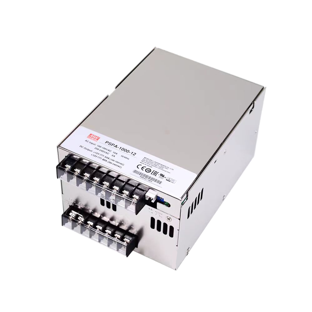 台湾明纬电源PSPA-1000-24带PFC功能可并联开关电源12V15V24V48V