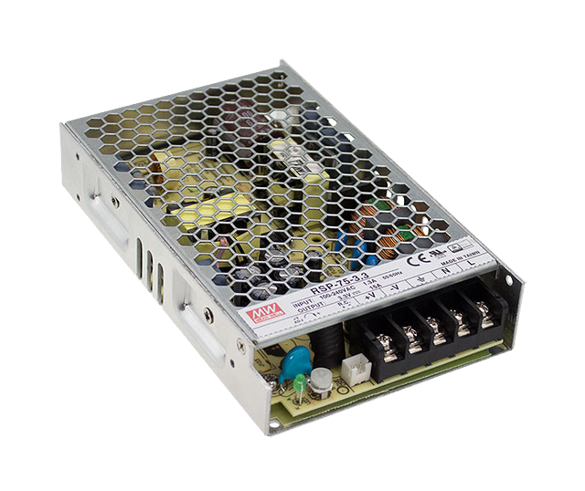 明纬电源供应器RSP-75-24单组输出带遥控PFC开关电源RSP-75-3.3/RSP-75-5/RSP-75-7.5/RSP-75-12/RSP-75-13.5/RSP-75-15/RSP-75-27/RSP-75-48