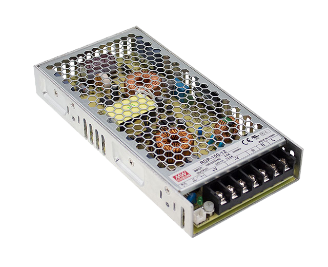 明纬电源RSP-150系列150W带PFC开关电源供应器3.3V/5V/7.5V/12V/13.5V/15V/24V/27V/48V