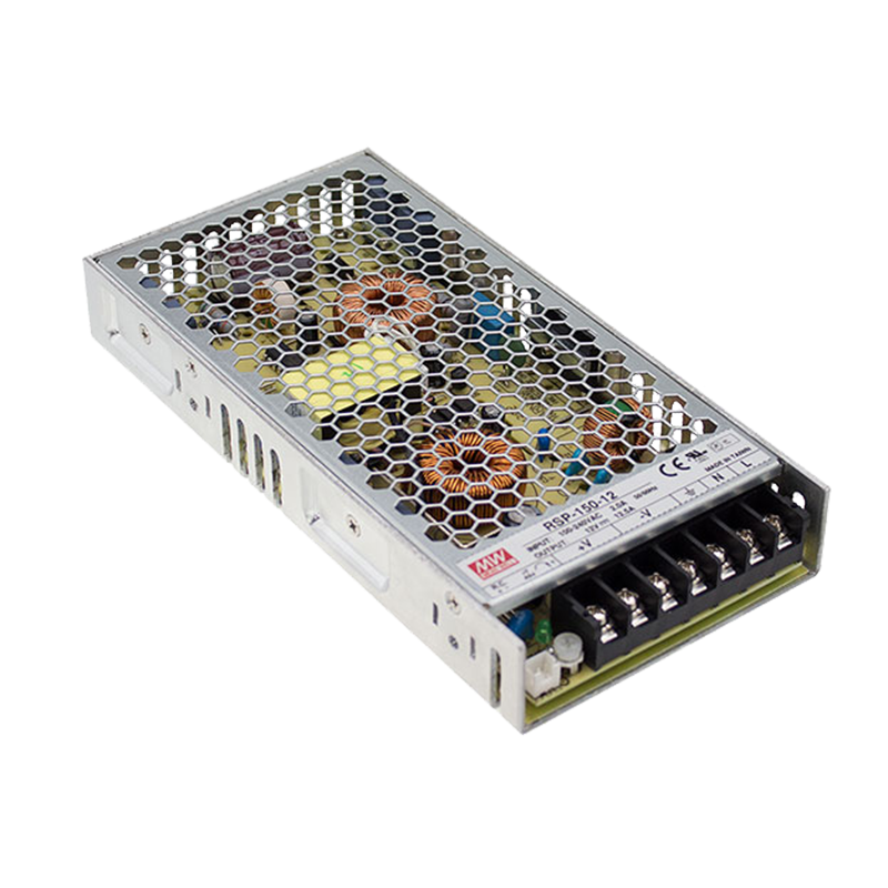 明纬电源RSP-150系列150W带PFC开关电源供应器3.3V/5V/7.5V/12V/13.5V/15V/24V/27V/48V