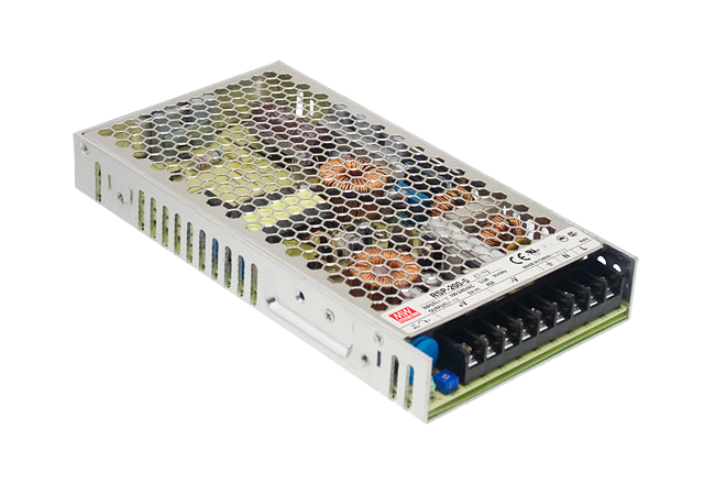 明纬电源RSP-200-24单组输出200W带PFC功能电源供应器2.5V/3.3V/4V/5V/7.5V/12V/13.5V/15V/24V/27V/36V/48V