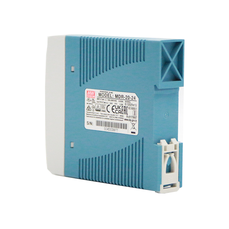 MDR-20系列20W单组输出导轨型工业电源MDR-20-5/MDR-20-12/MDR-20-15/MDR-20-24电源供应器