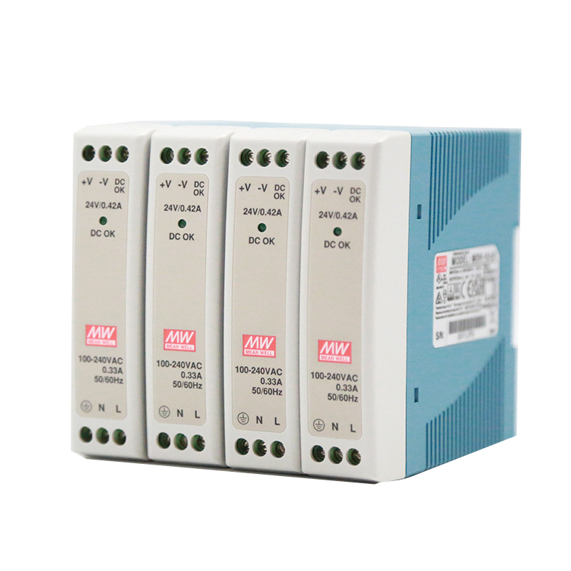 MDR-20系列20W单组输出导轨型工业电源MDR-20-5/MDR-20-12/MDR-20-15/MDR-20-24电源供应器