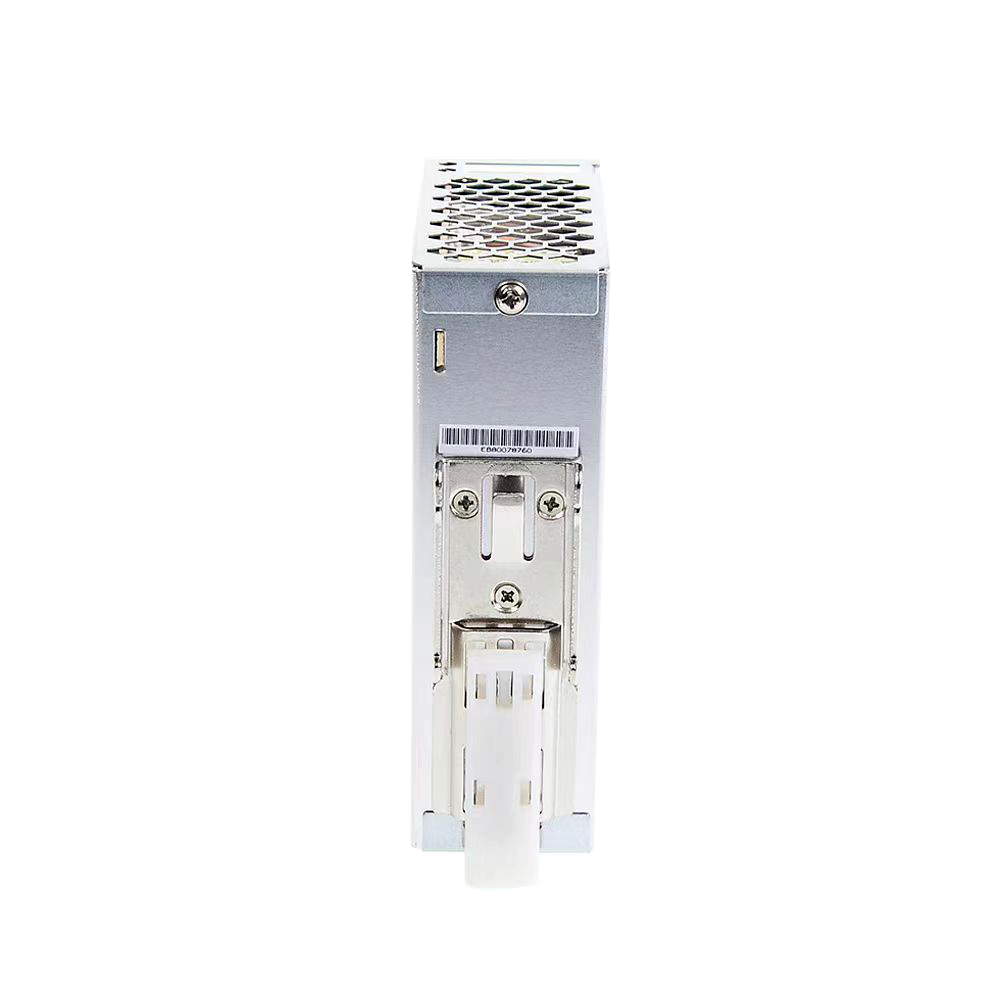 明纬电源NDR-120-24工业用DIN导轨型单组输出电源供应器NDR-120-12轨道式开关电源NDR-120-48