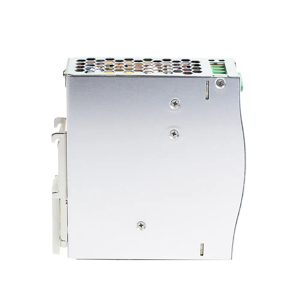 明纬电源NDR-120-24工业用DIN导轨型单组输出电源供应器NDR-120-12轨道式开关电源NDR-120-48