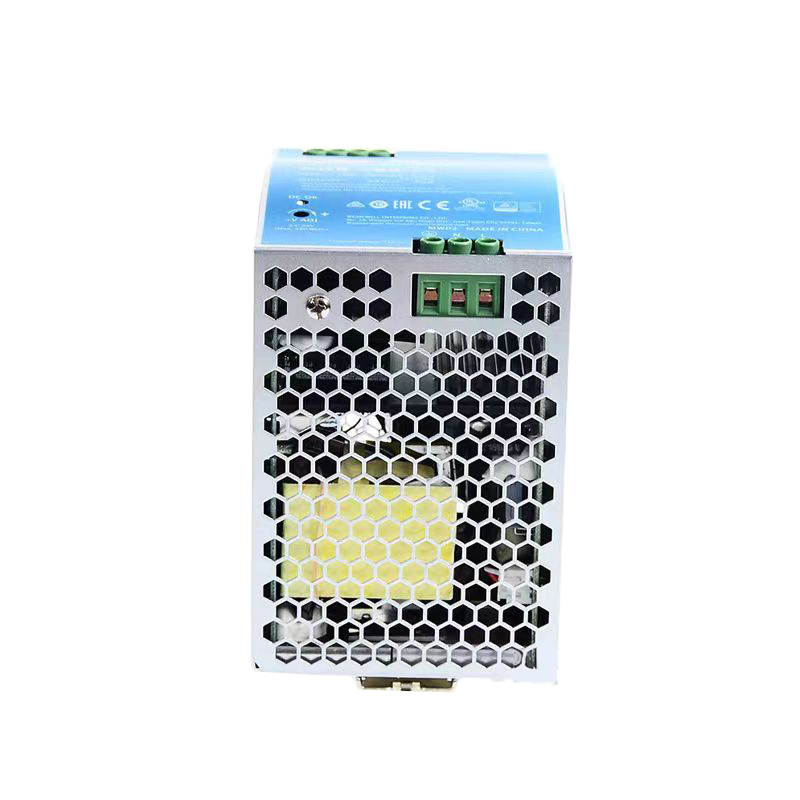 台湾明纬NDR-480-24超薄DIN导轨型输出NDR-480-48带PFC功能开关电源