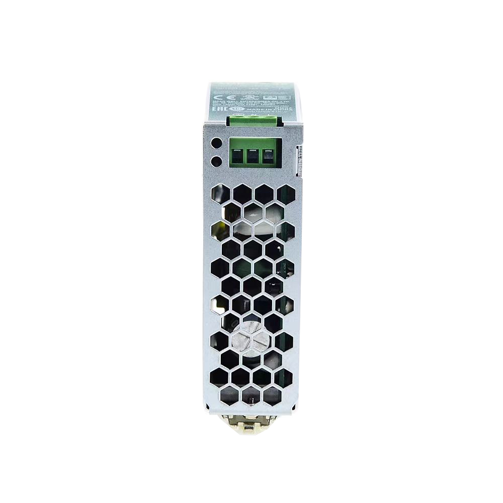 明纬电源SDR-75-24主动式PFC工业驱动电源SDR-75-12/SDR-75-48电源供应器75W单组输出导轨型电源