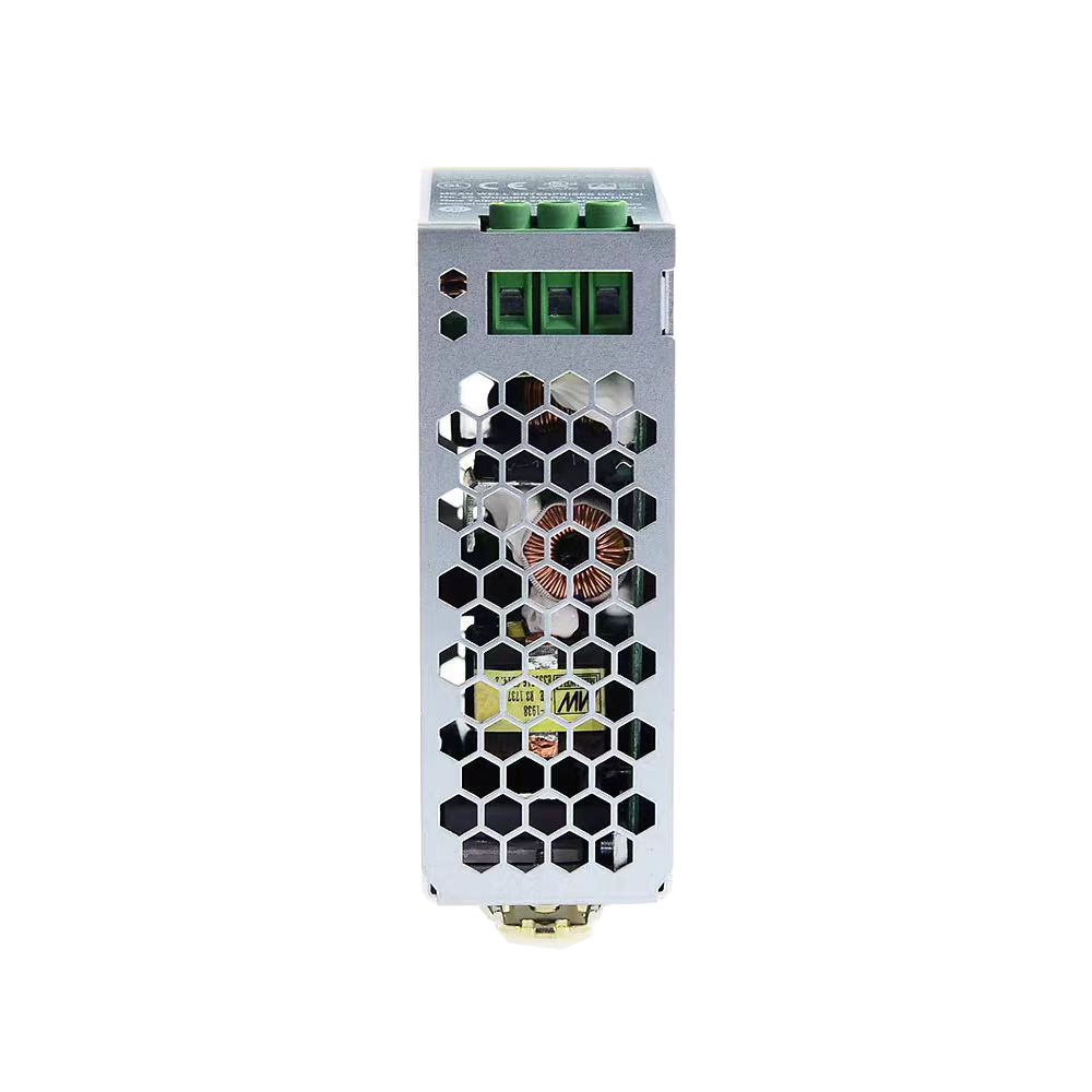 SDR-120-24明纬120W单组输出工业用DIN导轨型有PFC功能电源SDR-120-12/SDR-120-48