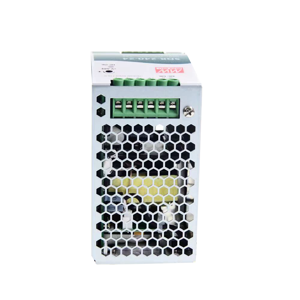 SDR-240系列240W单组输出工业用DIN导轨型有PFC功能电源SDR-240-12/SDR-240-24/SDR-240-48