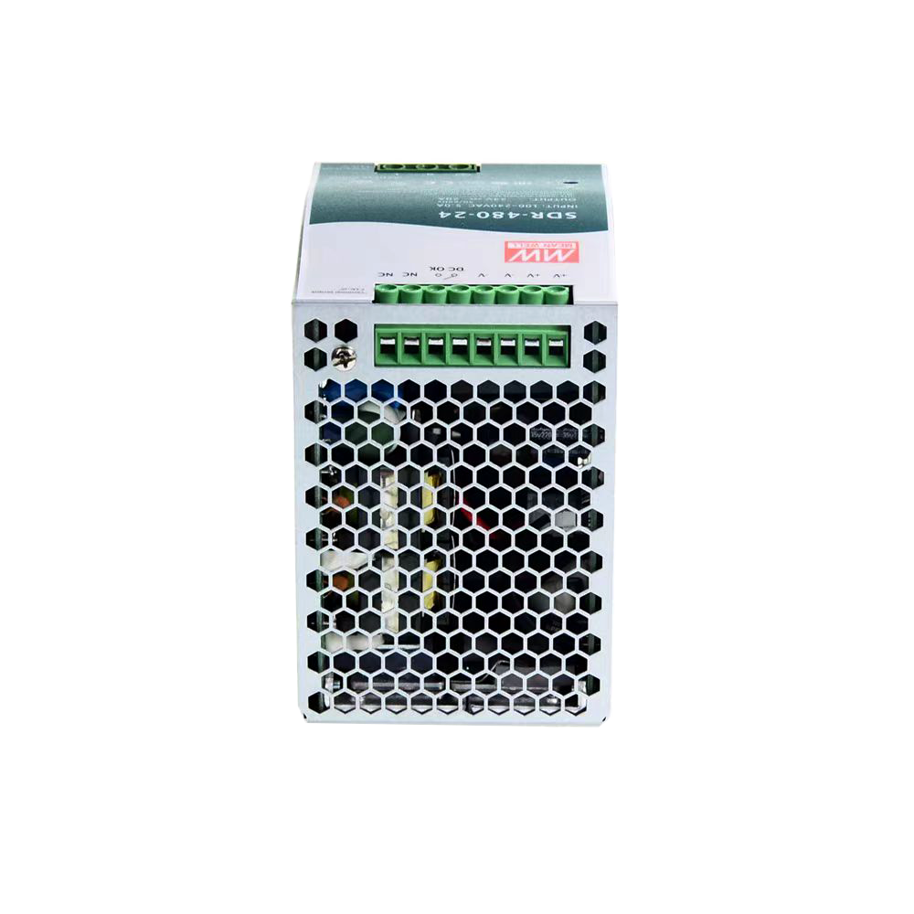 SDR-480系列480W单组输出工业用DIN导轨型有PFC功能电源SDR-480-24 24V20A/SDR-480-48 48V10A电源供应器