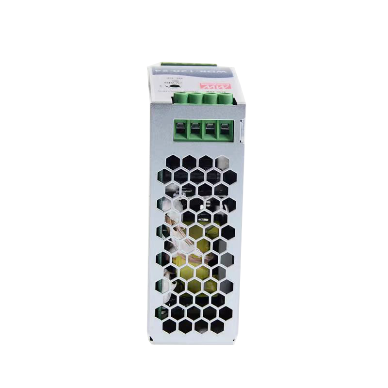 WDR-120-24明纬单双相电流输入120W24V明伟导轨式工业开关电源WDR-120-12/WDR-120-48