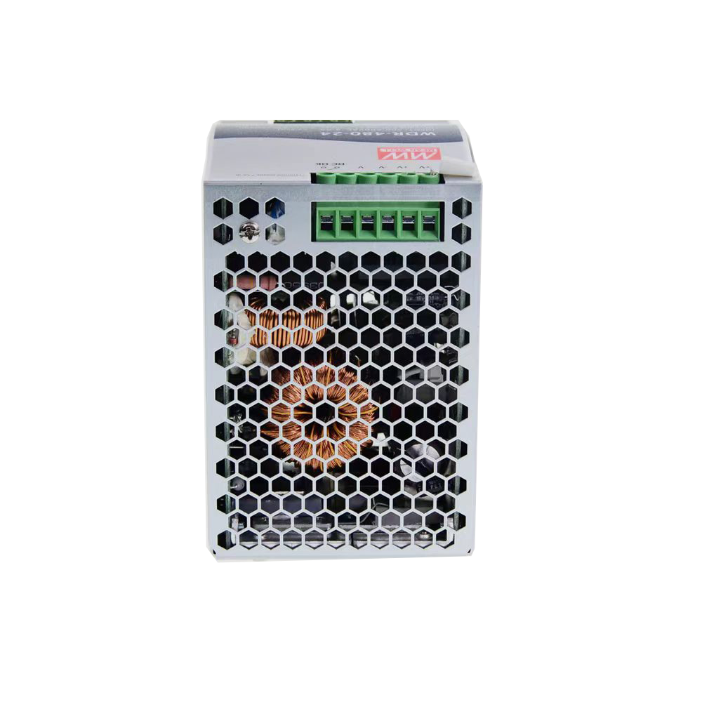 明纬电源WDR-480-24单组输出480W24V工业电源供应器带PFC功能WDR-480-48