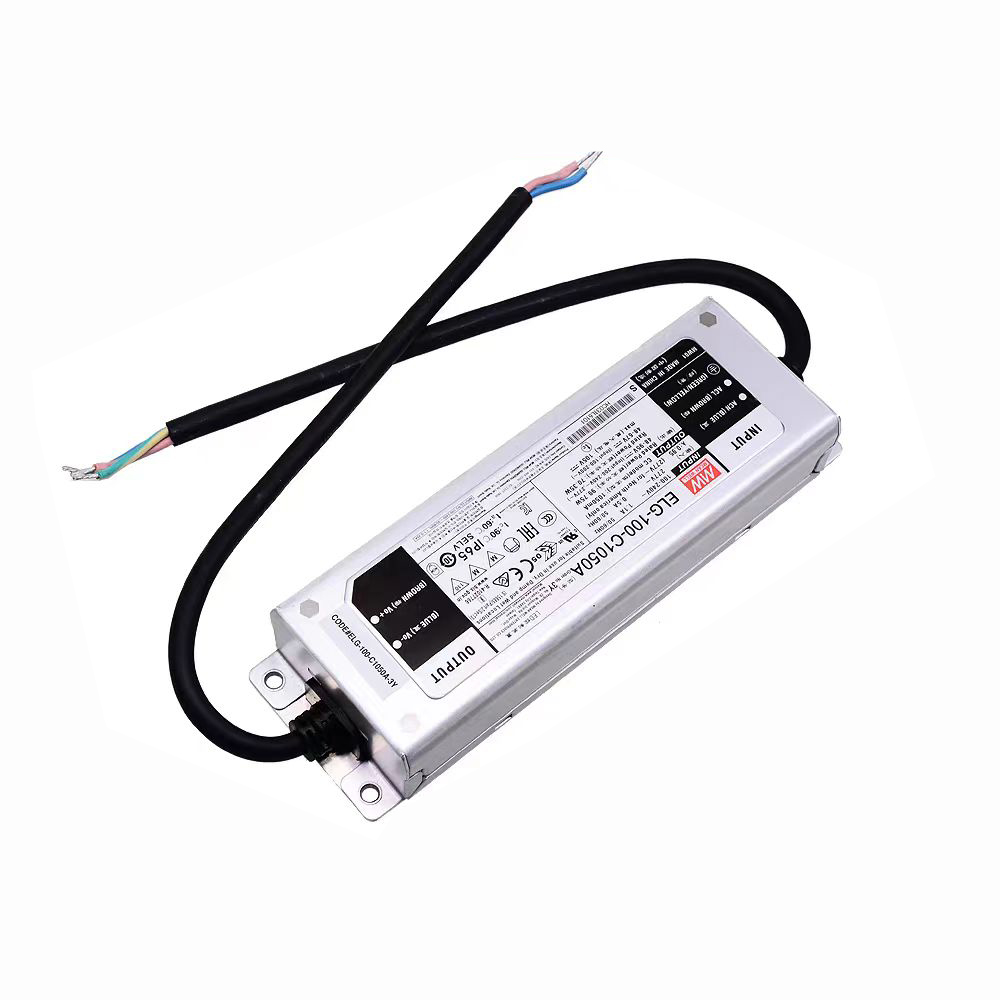 明纬70~100W恒流型LED驱动器ELG-100-C系列ELG-100-C500A/ELG-100-C500B/ELG-100-C500AB/ELG-100-C500DA户外照明灯驱动器