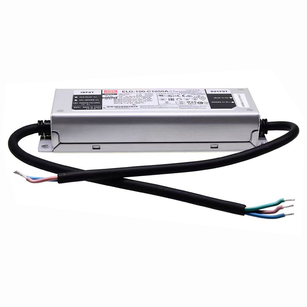 明纬70~100W恒流型LED驱动器ELG-100-C系列ELG-100-C500A/ELG-100-C500B/ELG-100-C500AB/ELG-100-C500DA户外照明灯驱动器