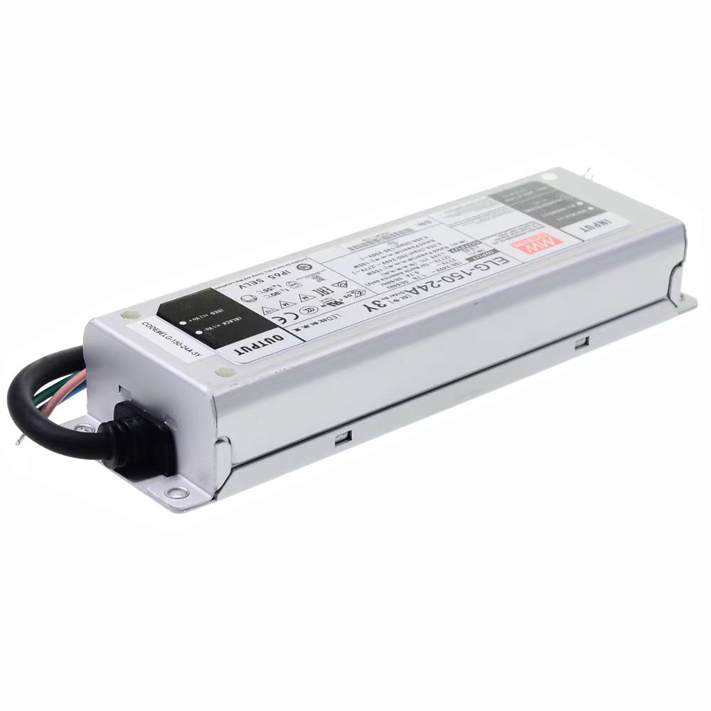明纬84~150W恒流型+恒压型LED驱动器ELG-150系列ELG-150-12/ELG-150-24/ELG-150-36/ELG-150-42/ELG-150-48/ELG-150-54户外照明灯驱动器