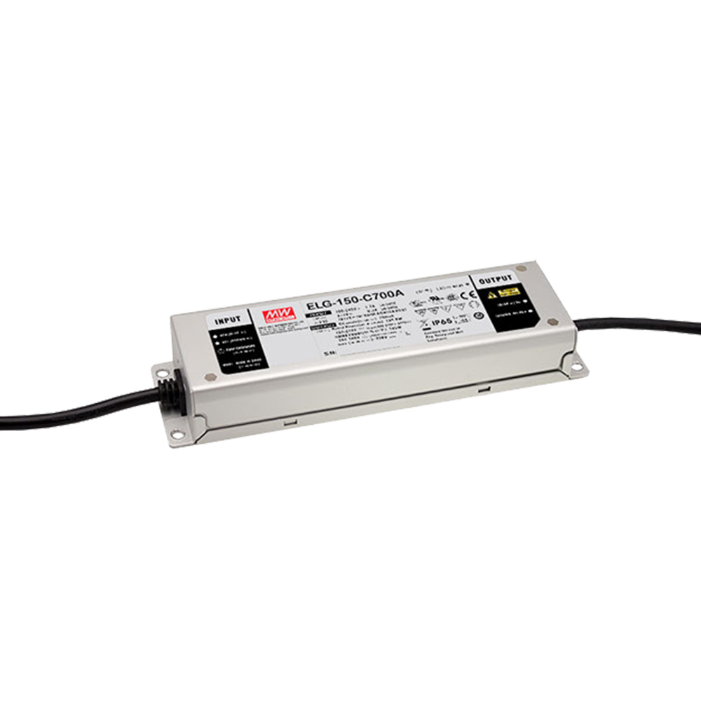 明纬105~150W恒流型LED驱动器ELG-150-C系列ELG-150-C500/ELG-150-C700/ELG-150-C1050/ELG-150-C1400/ELG-150-C1750/ELG-150-C2100户外照明灯驱动器