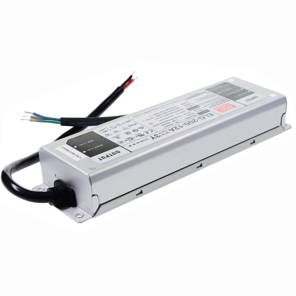 明纬144~200W恒流型+恒压型LED驱动器ELG-200系列ELG-200-12/ELG-200-24/ELG-200-36/ELG-200-42/ELG-200-48/ELG-200-54户外照明灯驱动器