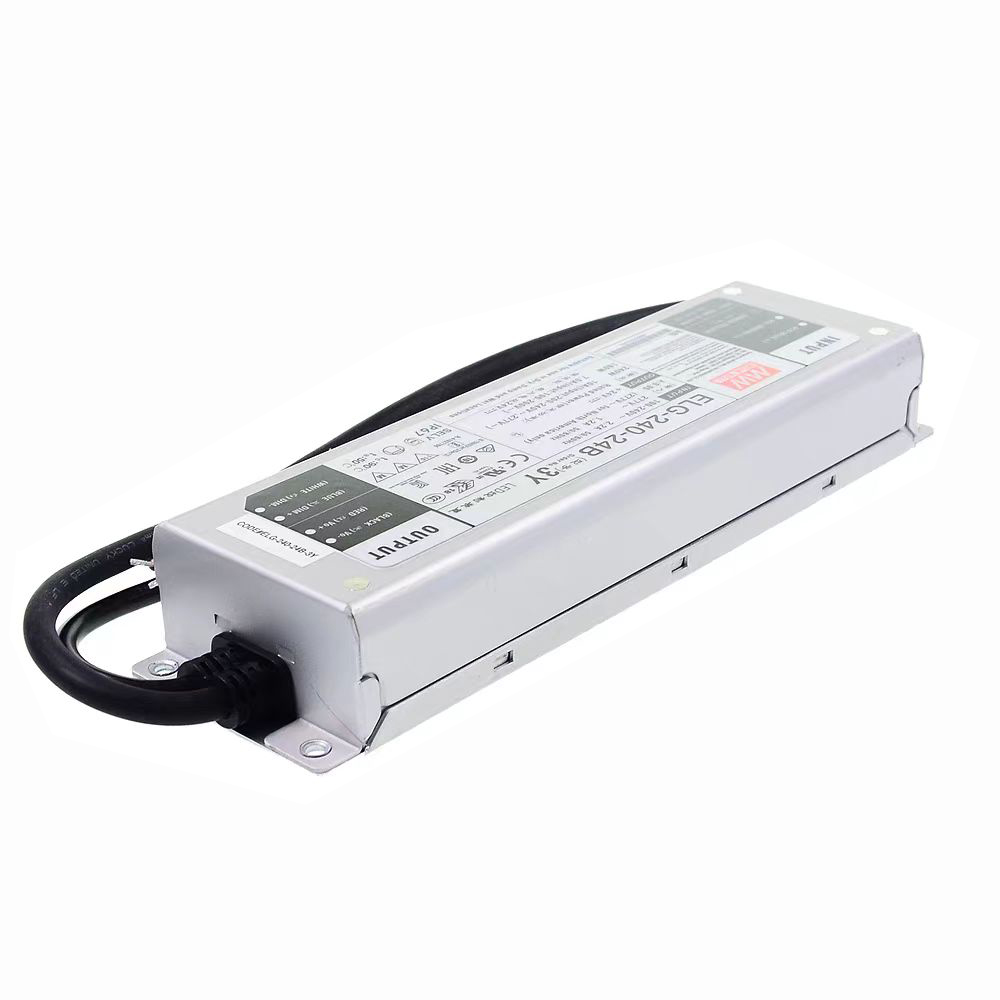 明纬180~240W恒流型+恒压型LED驱动器ELG-240系列ELG-240-24/ELG-240-36/ELG-240-42/ELG-240-48/ELG-240-54户外照明灯驱动器
