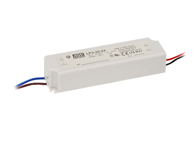明纬LPV-35系列35W单组输出开关电源LPV-35-5/LPV-35-12/LPV-35-15/LPV-35-24/LPV-35-36电源供应器