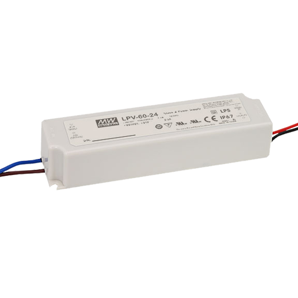 明纬LPV-60系列60W单组输出开关电源LPV-60-5/LPV-60-12/LPV-60-15/LPV-60-24/LPV-60-36/LPV-60-48电源供应器