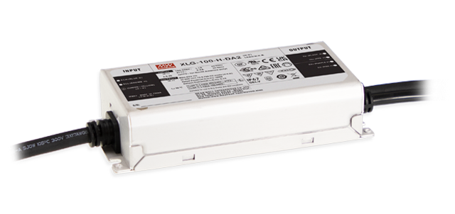 明纬XLG-100-DA2系列100W恒功率DALI-2 LED驱动器XLG-100I-L-DA2/XLG-100-L-DA2/XLG-100I-H-DA2/XLG-100-H-DA2 电源供应器