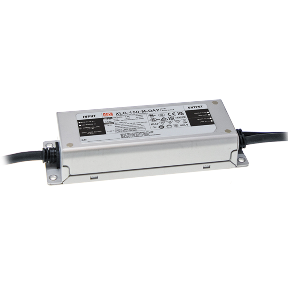 明纬XLG-150-DA2系列150W恒功率DALI-2 LED驱动器XLG-150-L-DA2/XLG-150-M-DA2/XLG-150-H-DA2 电源供应器