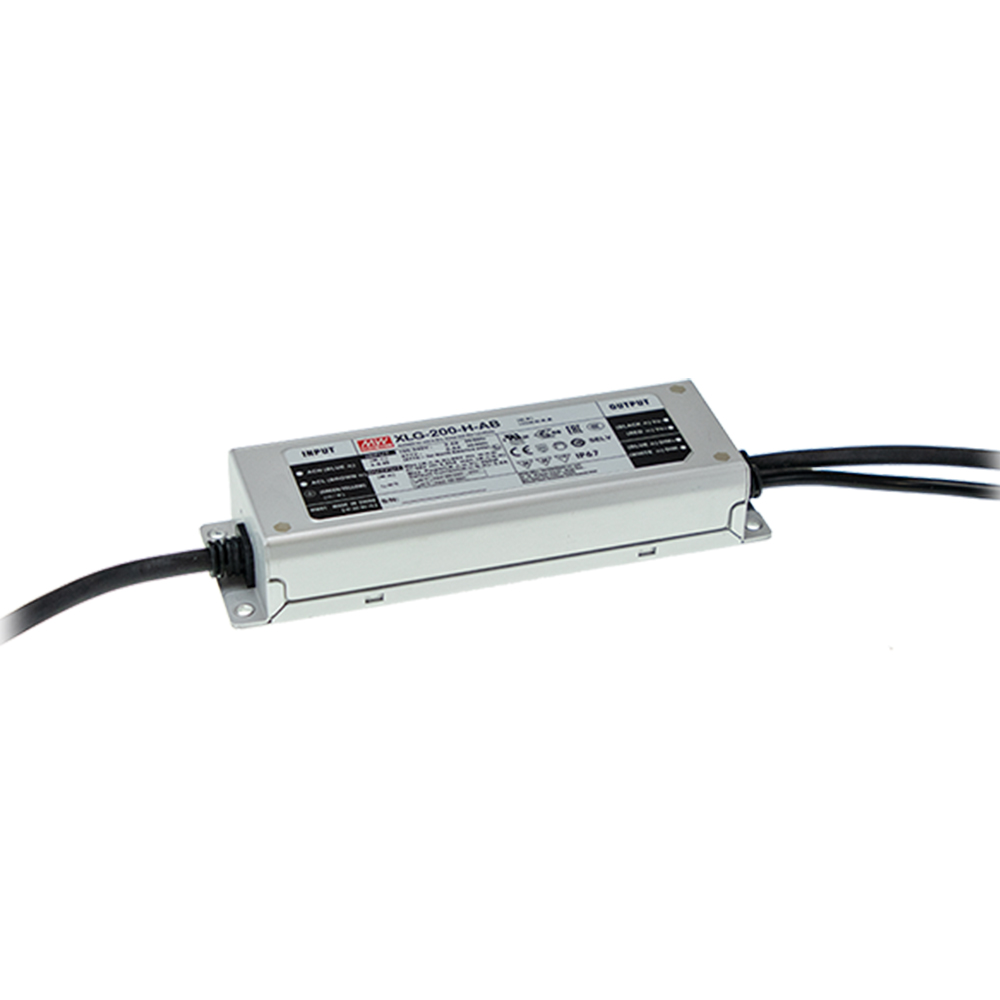 明纬XLG-200系列200W恒压+恒流LED驱动器XLG-200-12-A/XLG-200-24-A恒功率防水电源XLG-200-L-A/XLG-200-H-A电源供应器